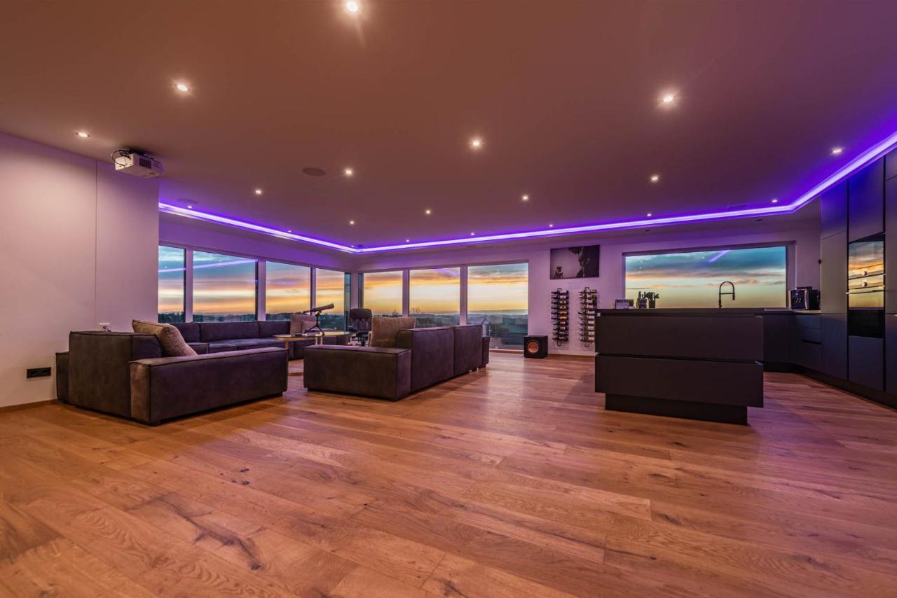 Moderne Villa Mit Whirlpool Und Heimkino Waldkirchen Luaran gambar
