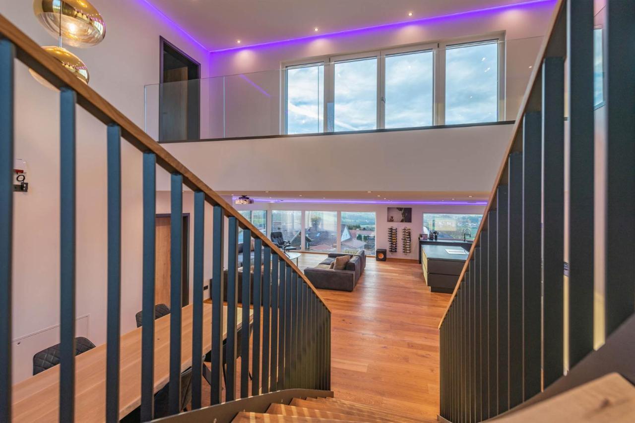Moderne Villa Mit Whirlpool Und Heimkino Waldkirchen Luaran gambar